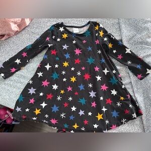 Long sleeve star dress